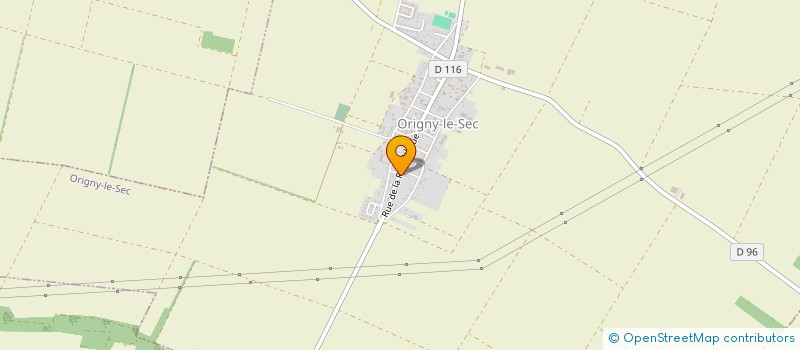 localisation de l'entreprise MADAME LAETITIA CHAREYRE  ORIGNY-LE-SEC