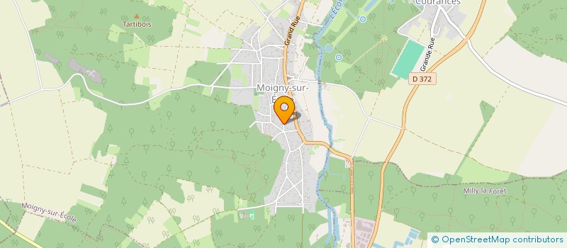 localisation de l'entreprise MADAME LAETITIA CHARUEL à MOIGNY-SUR-ECOLE