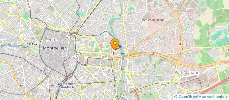 localisation de l'entreprise MADAME LAETITIA CHATAIGNERE à MONTPELLIER