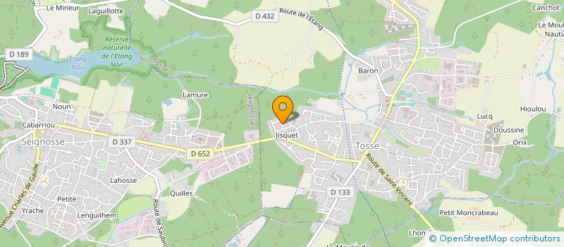 localisation de l'entreprise MADAME LAETITIA CHEBIRI  TOSSE