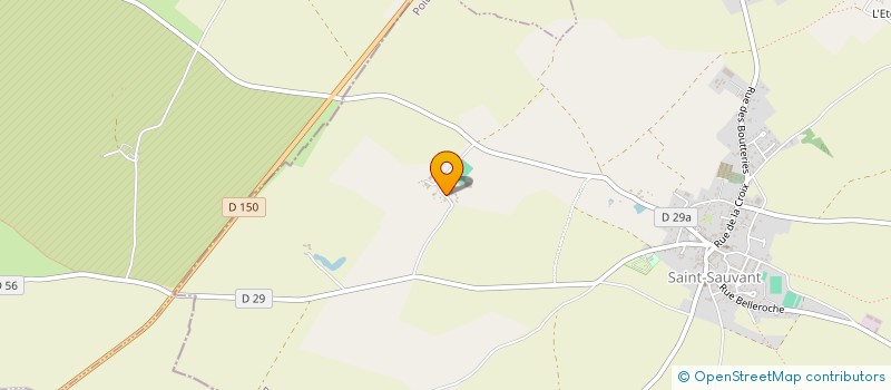 localisation de l'entreprise MADAME LAETITIA CHERUBINI  SAINT-SAUVANT