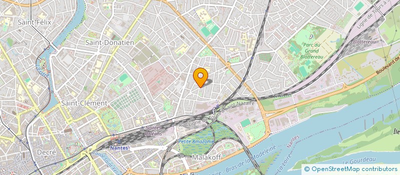 localisation de l'entreprise MADAME LAETITIA CHEVALET  NANTES