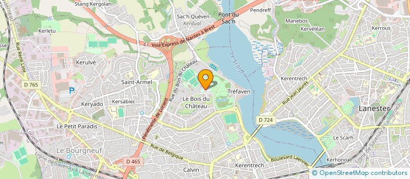 localisation de l'entreprise MADAME LAETITIA CHEVALIER à LORIENT