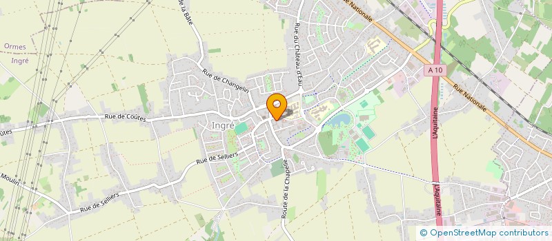 localisation de l'entreprise MADAME LAETITIA CHEVALLIER à INGRE