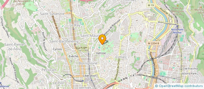 localisation de l'entreprise MADAME LAETITIA CHICHEPORTICHE à NICE