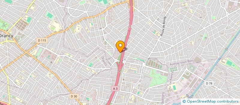 localisation de l'entreprise MADAME LAETITIA CHOKBENGBOUN  BONDY