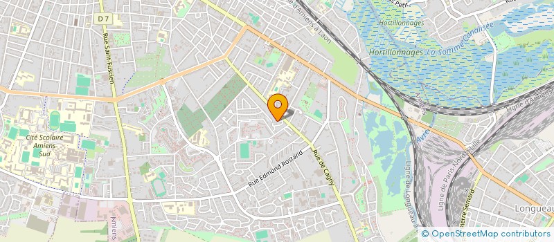 localisation de l'entreprise MADAME LAETITIA CHOQUE  AMIENS