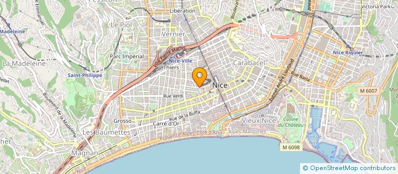 localisation de l'entreprise MADAME LAETITIA CHOUKROUN à NICE