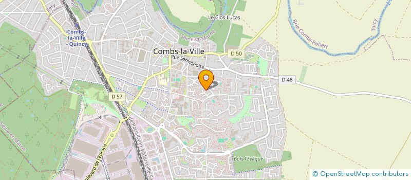 localisation de l'entreprise MADAME LAETITIA CHU YANG HEU  COMBS-LA-VILLE