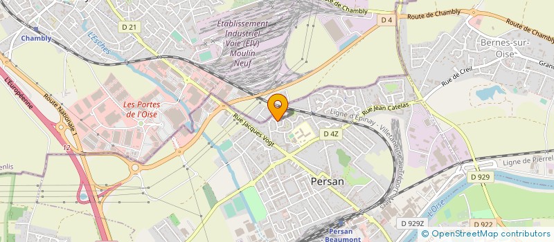 localisation de l'entreprise MADAME LAETITIA CLAUDINE CH ROBILLARD  PERSAN