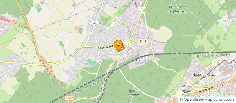 localisation de l'entreprise MADAME LAETITIA COE  FRANOIS