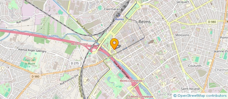 localisation de l'entreprise MADAME LAETITIA COGNET  REIMS