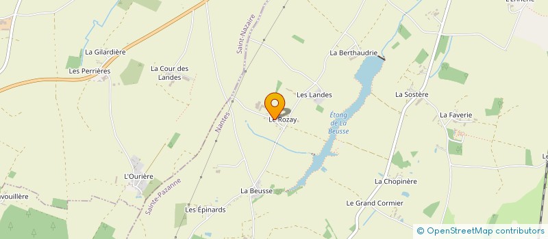 localisation de l'entreprise MADAME LAETITIA COIFFARD à SAINTE-PAZANNE
