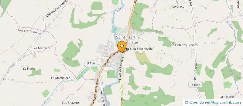 localisation de l'entreprise MADAME LAETITIA COLLET  SAINT-MARTIN-DE-LA-LIEUE