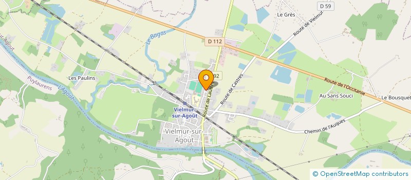 localisation de l'entreprise MADAME LAETITIA COLLETER à VIELMUR-SUR-AGOUT