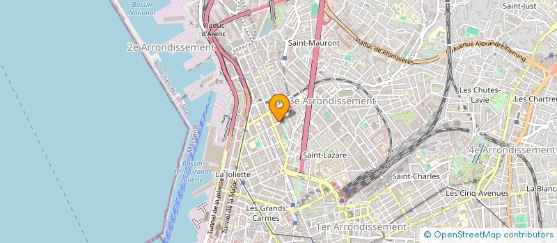 localisation de l'entreprise MADAME LAETITIA COLONNA D'ISTRIA à MARSEILLE