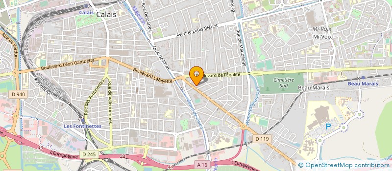 localisation de l'entreprise MADAME LAETITIA COMEDON  MARCK