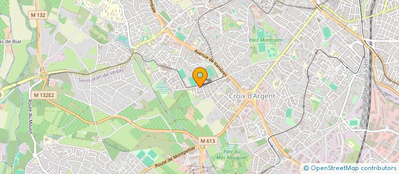 localisation de l'entreprise MADAME LAETITIA CONTREPOIDS à MONTPELLIER