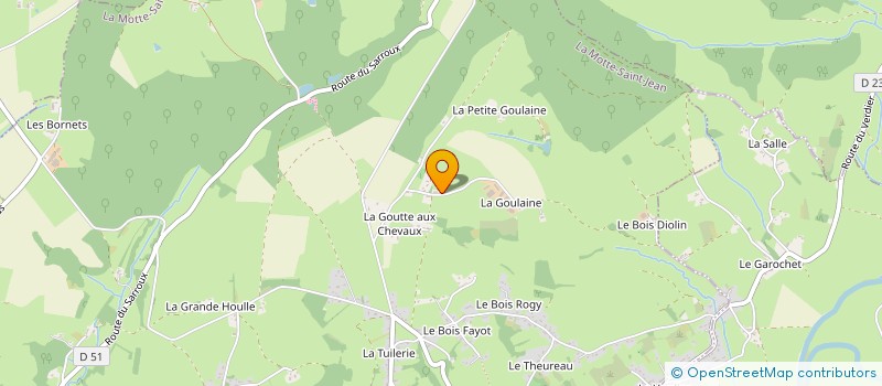 localisation de l'entreprise MADAME LAETITIA COPPOLA  LA MOTTE-SAINT-JEAN