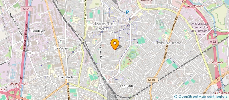 localisation de l'entreprise MADAME LAETITIA COQUIN à TOULOUSE