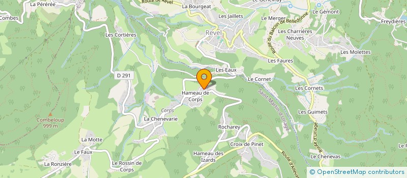 localisation de l'entreprise MADAME LAETITIA CORBEDDA  SAINT-MARTIN-D'URIAGE