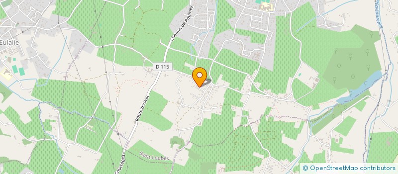 localisation de l'entreprise MADAME LAETITIA CORDES  SAINT-LOUBES