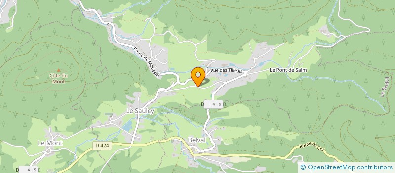 localisation de l'entreprise MADAME LAETITIA CORREAS  LE SAULCY