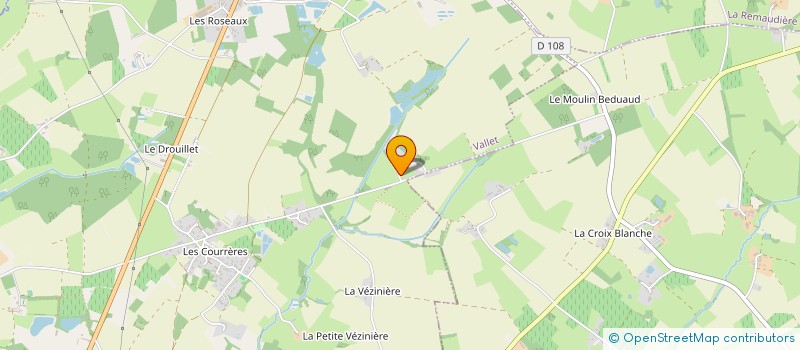 localisation de l'entreprise MADAME LAETITIA COTIN à VALLET