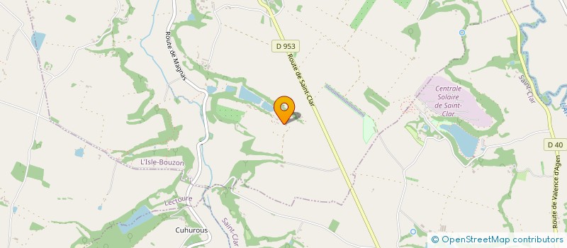 localisation de l'entreprise MADAME LAETITIA COURSAULT  L'ISLE-BOUZON