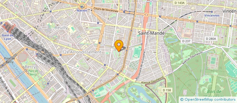 localisation de l'entreprise MADAME LAETITIA CRESPEAU-BOISSY  PARIS