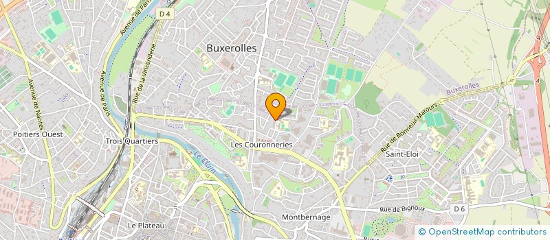 localisation de l'entreprise MADAME LAETITIA CRUCIANI à POITIERS