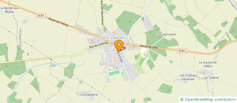 localisation de l'entreprise MADAME LAETITIA CUIRASSIER  SAINT-VALERIEN