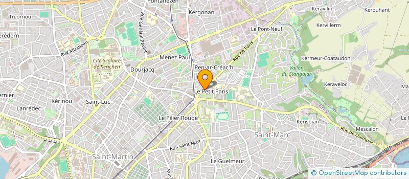 localisation de l'entreprise MADAME LAETITIA CZERWIEC à BREST
