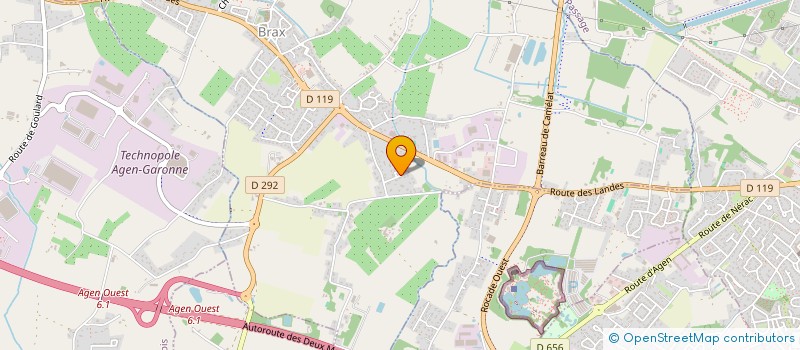 localisation de l'entreprise MADAME LAETITIA DAFFONT  BRAX