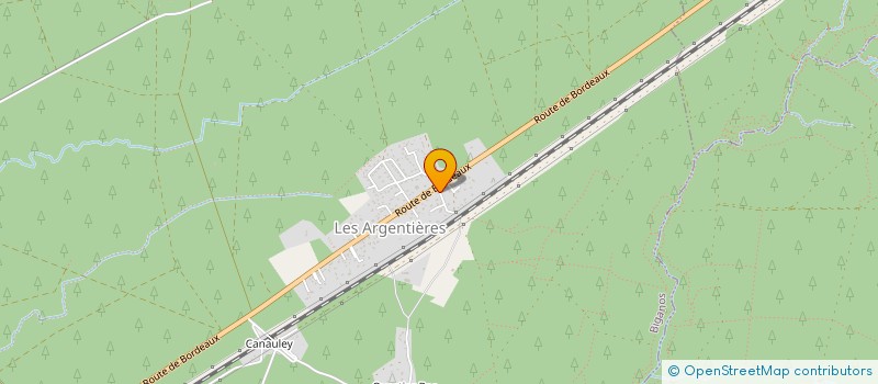 localisation de l'entreprise MADAME LAETITIA DAGORN  BIGANOS