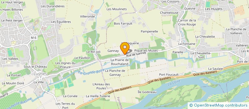 localisation de l'entreprise MADAME LAETITIA DANA à FONDETTES