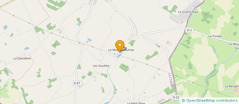 localisation de l'entreprise MADAME LAETITIA DARNAULT à LOURDOUEIX-SAINT-MICHEL