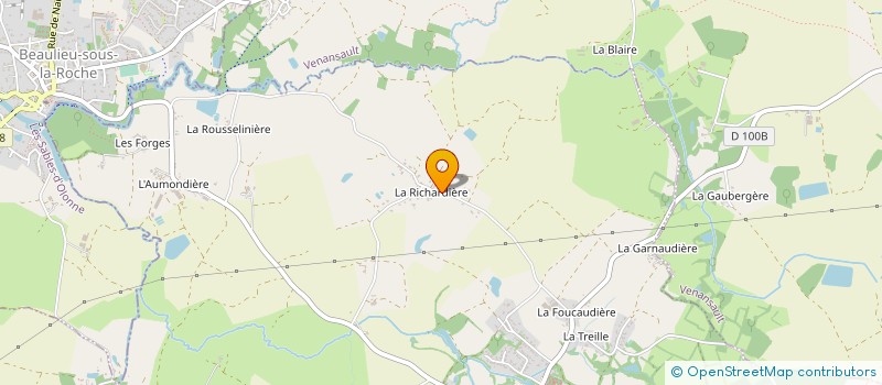 localisation de l'entreprise MADAME LAETITIA DARRAS  LANDERONDE