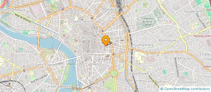 localisation de l'entreprise MADAME LAETITIA DARRE  TOULOUSE