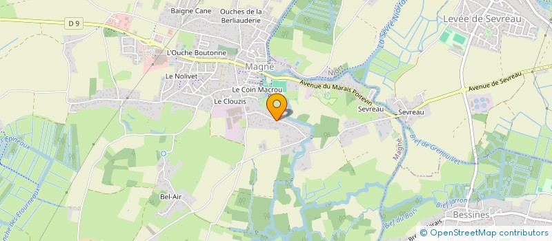 localisation de l'entreprise MADAME LAETITIA DE FRANCESCHI  MAGNE