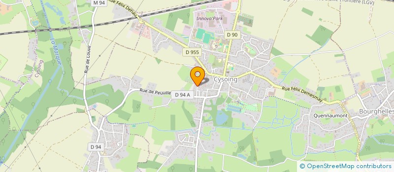 localisation de l'entreprise MADAME LAETITIA DE GROOTE  CYSOING