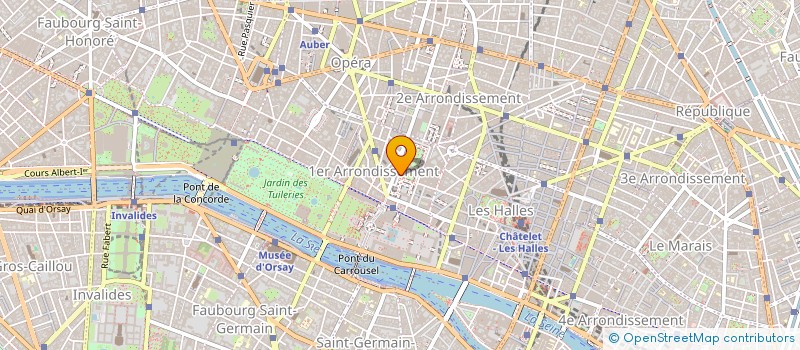 localisation de l'entreprise MADAME LAETITIA DE GUILLEBON à PARIS