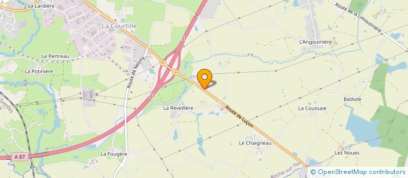 localisation de l'entreprise MADAME LAETITIA DE KEISER à ROCHE SUR YON (LA)