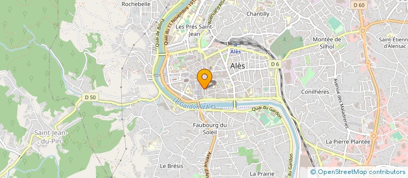 localisation de l'entreprise MADAME LAETITIA DE MATTOS  ALES