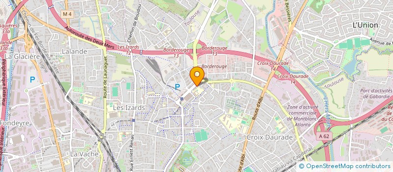 localisation de l'entreprise MADAME LAETITIA DE OLIVEIRA à TOULOUSE