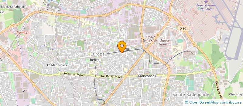 localisation de l'entreprise MADAME LAETITIA DE SOUSA  TOURS