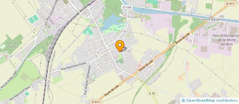 localisation de l'entreprise MADAME LAETITIA DE TEMMERMAN  ANNAY