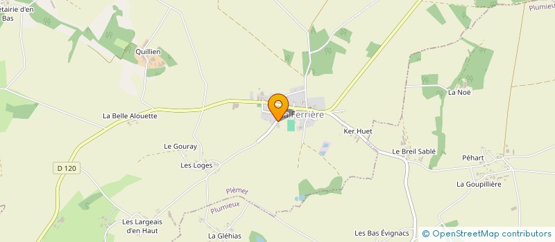 localisation de l'entreprise MADAME LAETITIA DE WAMBERSIE  PLEMET