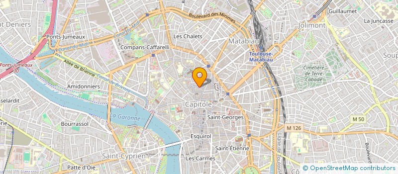 localisation de l'entreprise MADAME LAETITIA DEBLADIS à TOULOUSE