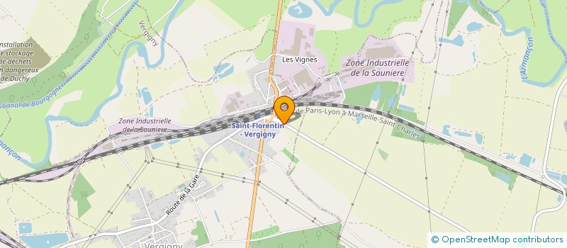localisation de l'entreprise MADAME LAETITIA DEBORDES à VERGIGNY